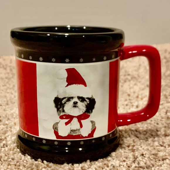 Keith Kimberlin Shih-Tzu Holiday Mug - Picture 2 of 3
